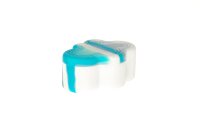 Heisenberg - Silikondose - Cloud/Wolke - 4 Fächer - L 6,5 cm - Blau/Weiß