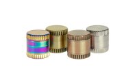 Champ High - Pollinatorgrinder Fluted Bezel - D 38 mm H 40 mm - versch. Farben