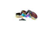 Champ High - Pollinatorgrinder Fluted Bezel - D 38 mm H 40 mm - versch. Farben