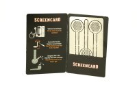 Scorpio Screencard Edelstahlsiebe - Premium - 3x 18 mm - Hängesiebe