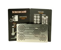 Scorpio Screencard Edelstahlsiebe - Premium - 3x 18 mm - Hängesiebe