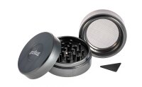 Pollinator Grinder "Super Hero" 4 tlg. - 50 mm - Silber