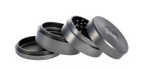 Pollinator Grinder "Super Hero" 4 tlg. - 50 mm - Silber