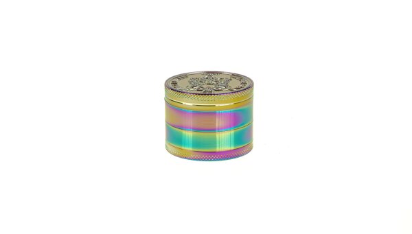 Grace Glass Amsterdam Pollinator Grinder - Ganesha - Rainbow - D 50 mm