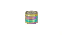 Grace Glass Amsterdam Pollinator Grinder - Ganesha - Rainbow - D 50 mm