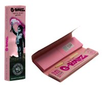 G-Rollz - Pink - Banksys Graffiti - King Size Slim - 50 Blättchen + 50 Filtertips