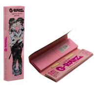 G-Rollz - Pink - Banksys Graffiti - King Size Slim - 50 Blättchen + 50 Filtertips