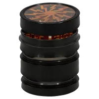 Amsterdam Pollinator Grinder - Lightning Window (Sichtfenster) - D 63 mm - versch. Farben