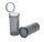 Kunststoffdose mit Pop Up Deckel - 48ml D 33 mm H 70 mm - Grau