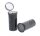 Kunststoffdose mit Pop Up Deckel - 48ml D 33 mm H 70 mm - Grau
