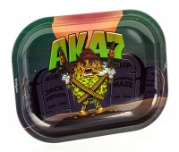Rolling Tray "Best Buds AK47" 18x14x1,5 cm - Mini