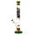 Grace Glass Glasbong - Hammer Series Heavy Rasta Death - 29,2er/18,8er H 48 cm D 51 mm
