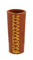 Lederhülle/Cover für Clipper - geprägt - Mandala Flower
