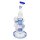 Thug Life Glasbong - 14,5er Special Series Blue Percolator - H 24 cm D 44 mm -Blaue Farbakzente