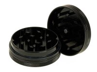 Alugrinder H 20 mm, D 50 mm, Black Leaf "Weed"