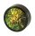 Alugrinder H 20 mm, D 50 mm, Black Leaf "Weed"