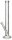 Ehle Glasbong 18,8er H 45 cm D 5 mm "Zylinder"