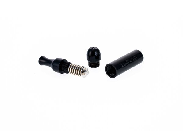 Metallpfeife Budbomb Original - schwarz - L 10,2 cm