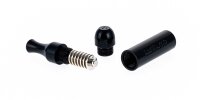 Metallpfeife Budbomb Original - schwarz - L 10,2 cm