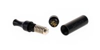 Metallpfeife Budbomb Original - schwarz - L 10,2 cm