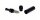 Metallpfeife Budbomb Original - schwarz - L 10,2 cm