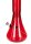 Acrylbong Rot "Erlenmeyerkolben" mit Eis H 32 cm D 4,0 cm