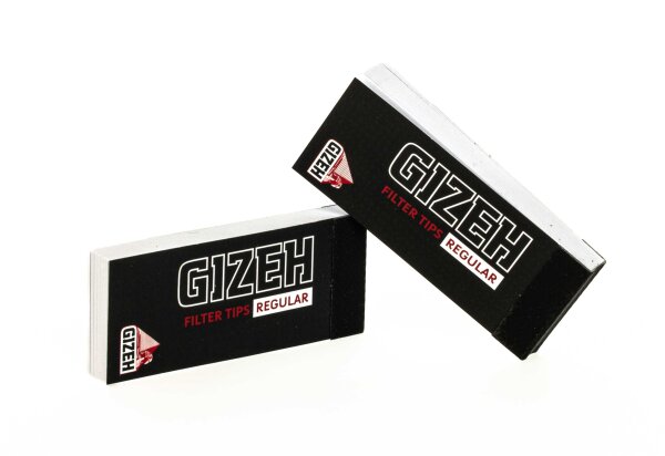 Gizeh Filtertips Breit 6x2,5 cm perforiert 35St.