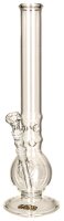 G-Spot Glasbong "Ringball Eis" ohne Panzerschliff H 50 cm D 48 mm
