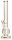 G-Spot Glasbong "Ringball Eis" ohne Panzerschliff H 50 cm D 48 mm