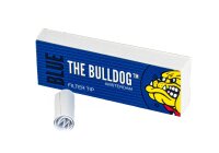 Filtertips "The Bulldog" perforiert - Blau - 60x20 mm