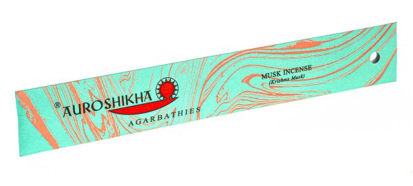 Räucherstäbchen AUROSHIKHA 10g - Musk (Moschus)