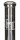 Black Leaf Glasbong "Neverland" Zylinder - Metallic-Grau