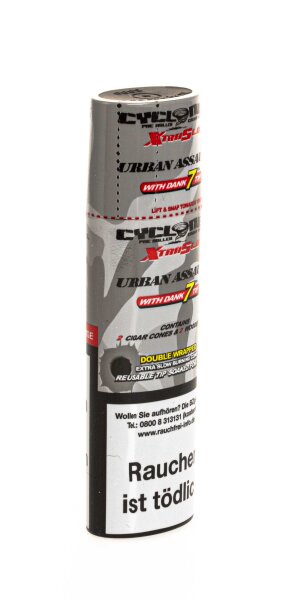 Cyclones Blunt Xtra Slo - Urban Assault- 2x Tabakblunt (Vanille)