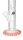 Boost Glasbong 18,8er - Cane Color - H 38 cm D 50 mm WS 5 mm - Rot/Blau/Klar - ICE