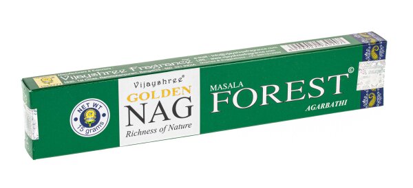 Räucherstäbchen - Golden Nag Forest - 15g