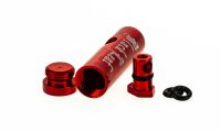 Portionierer Sniff Bottle "Black Leaf" - Rot