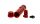 Portionierer Sniff Bottle "Black Leaf" - Rot