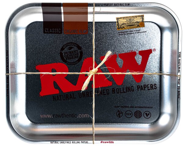 RAW Rolling Tray "RAW Metallic" - 34,5x27,5 cm - Medium
