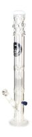 Heisenberg Glasbong 18,8er - Mahony Illusion Single Perc - 5 Arm Percolator - H 50 cm D 50 mm WS 5 mm
