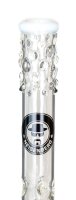 Heisenberg Glasbong 18,8er - Mahony Illusion Single Perc - 5 Arm Percolator - H 50 cm D 50 mm WS 5 mm