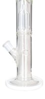 Heisenberg Glasbong 18,8er - Mahony Illusion Single Perc - 5 Arm Percolator - H 50 cm D 50 mm WS 5 mm