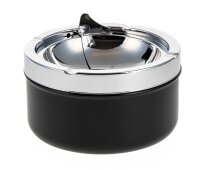 Aschenbecher / Kippaschenbecher Farbe: Schwarz D 11,0 cm