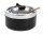 Aschenbecher / Kippaschenbecher Farbe: Schwarz D 11,0 cm