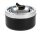 Aschenbecher / Kippaschenbecher Farbe: Schwarz D 11,0 cm