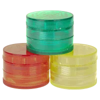Pollinator aus Acryl / Kunststoff ( Pollenfach) versch. Farben - H 37 mm D 46 mm