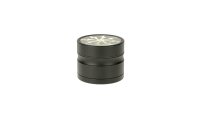 Thorinder Mini - Pollinator/Sieb Grinder H 42 mm D 50 mm - Farbe: Schwarz/Grau