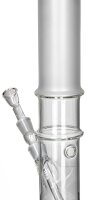 Ehle Glasbong 18,8er H 46 cm D 65 mm sandgestrahlte Oberteil