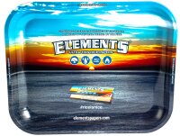 Elements Rolling Tray "Elements Blau" 34x28x2,5 cm - Medium