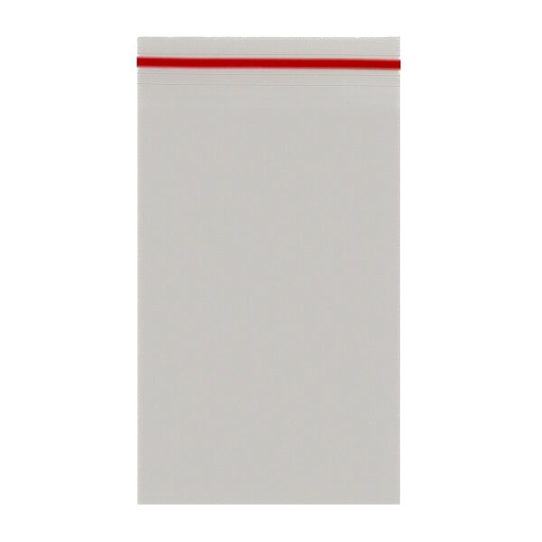 Tütchen 40x60 mm - 50µ - Roter Zip