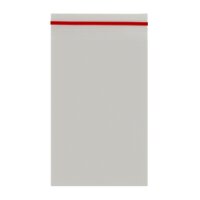 Tütchen 40x60 mm - 50µ - Roter Zip